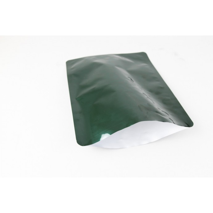 8" x 10" Green Mylar Foil Bag; (500/case) 08P4C10GRRC